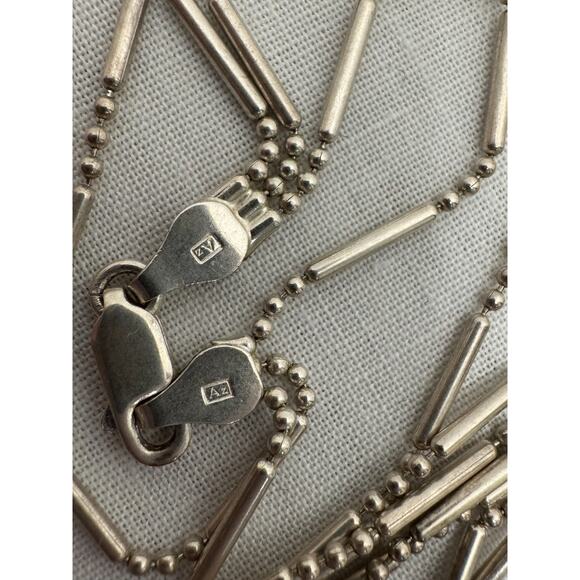 Native American Sterling Silver Purple Charoite Pendant Statement Necklace - Picture 11 of 13